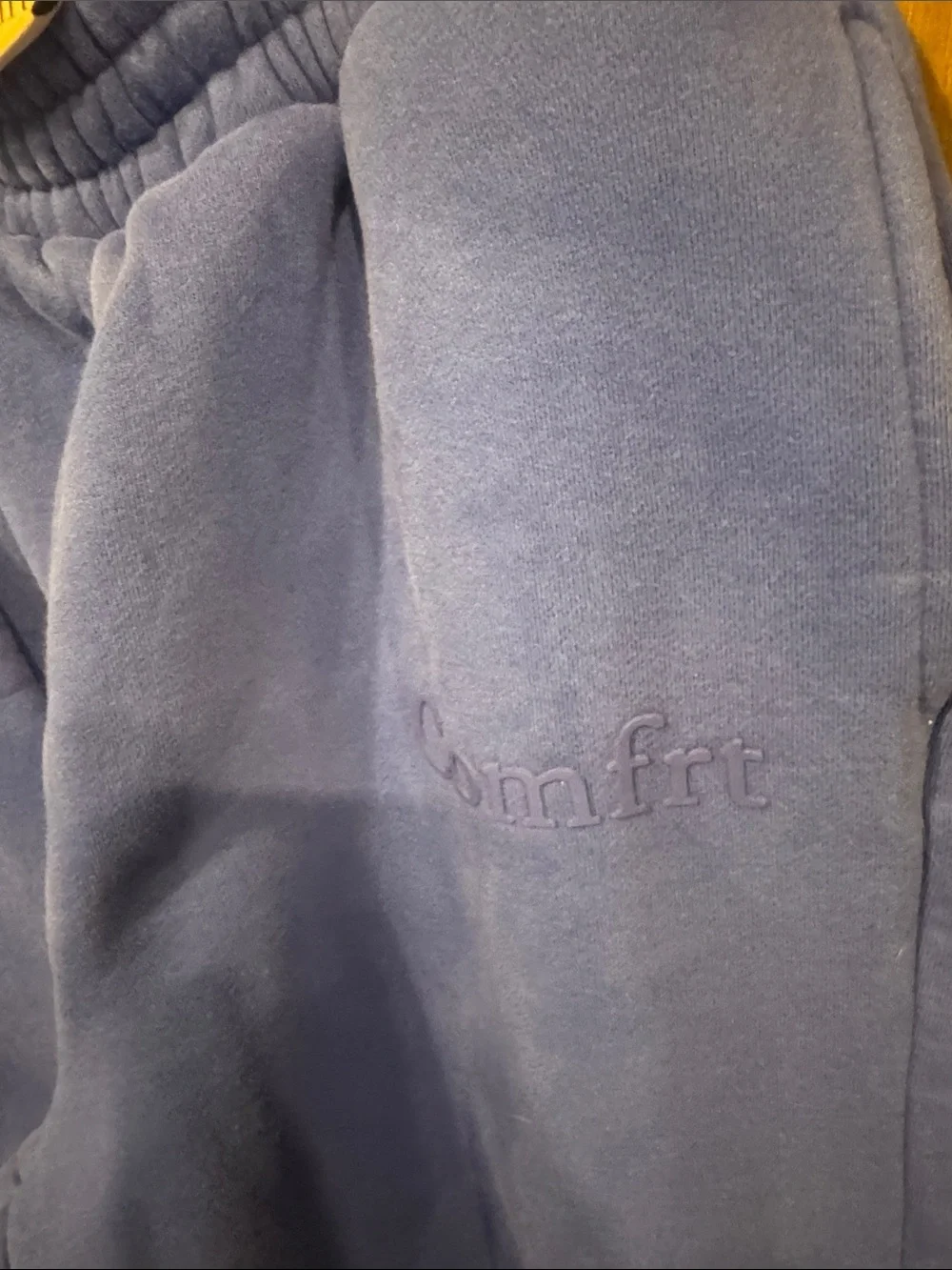 Kids Blue Comfrt Hoodie & Jogger Set XL Hoodie, L Sweatpants